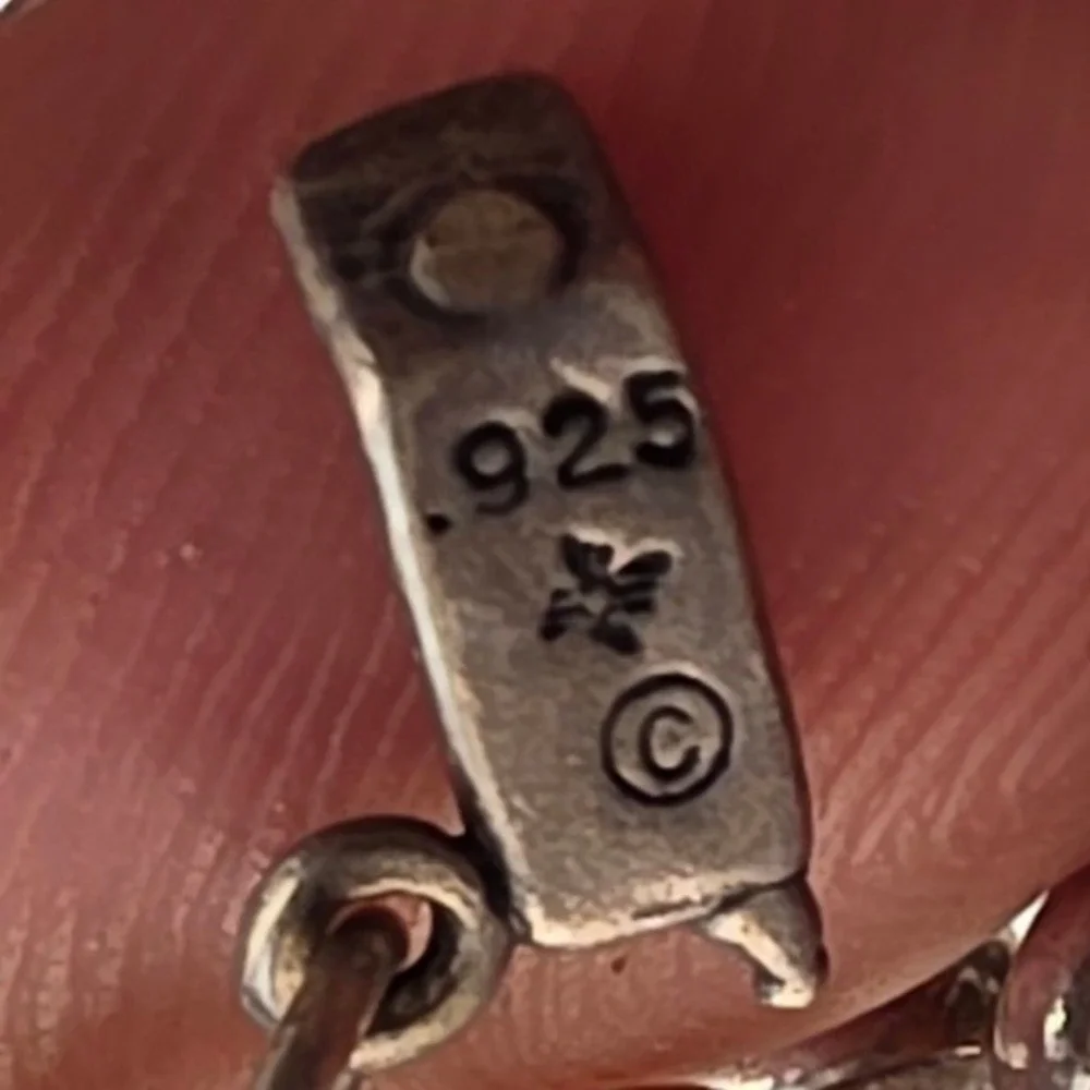 Sterling Silver 925 Charm Bracelet Sweet 16 Daughter Cheerleader Cell Phone 9.9g
